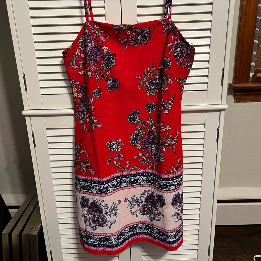Mi amor red dress